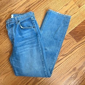 Reformation Cynthia High Relaxed Jean Aegean Wash